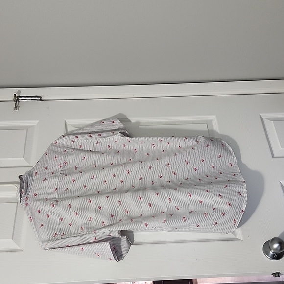 CON.STRUCT slim fit 4 way stretch men's short sleeve buttoned shirt - Picture 5 of 8